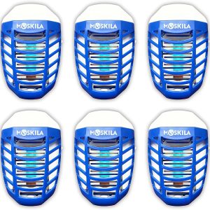 6Pcs Bug Zapper – Fly Catcher Indoor – Fly Zapper – Fly Killer – Fruit Fly Trap – Fruit Fly Killer – Fly Traps Indoor for Home Use- Fly Killers for The Home Indoor- UV Fly Killer- Electric Fly Killers