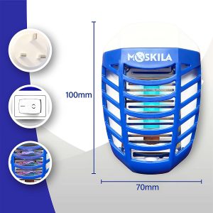 6Pcs Bug Zapper – Fly Catcher Indoor – Fly Zapper – Fly Killer – Fruit Fly Trap – Fruit Fly Killer – Fly Traps Indoor for Home Use- Fly Killers for The Home Indoor- UV Fly Killer- Electric Fly Killers