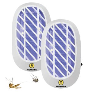 Electronic Bug Zapper- Indoor Insect Trap for Mosquitoes, Fruit Flies and Flying Gnats – Fly and Insect Zapper for Indoor and Outdoor with UV Light – Eco-Friendly Insect Killer